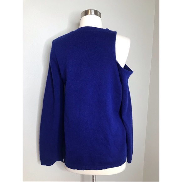 A.L.C. Wool Cashmere Blue Hamilton Sweater - Picture 4 of 9